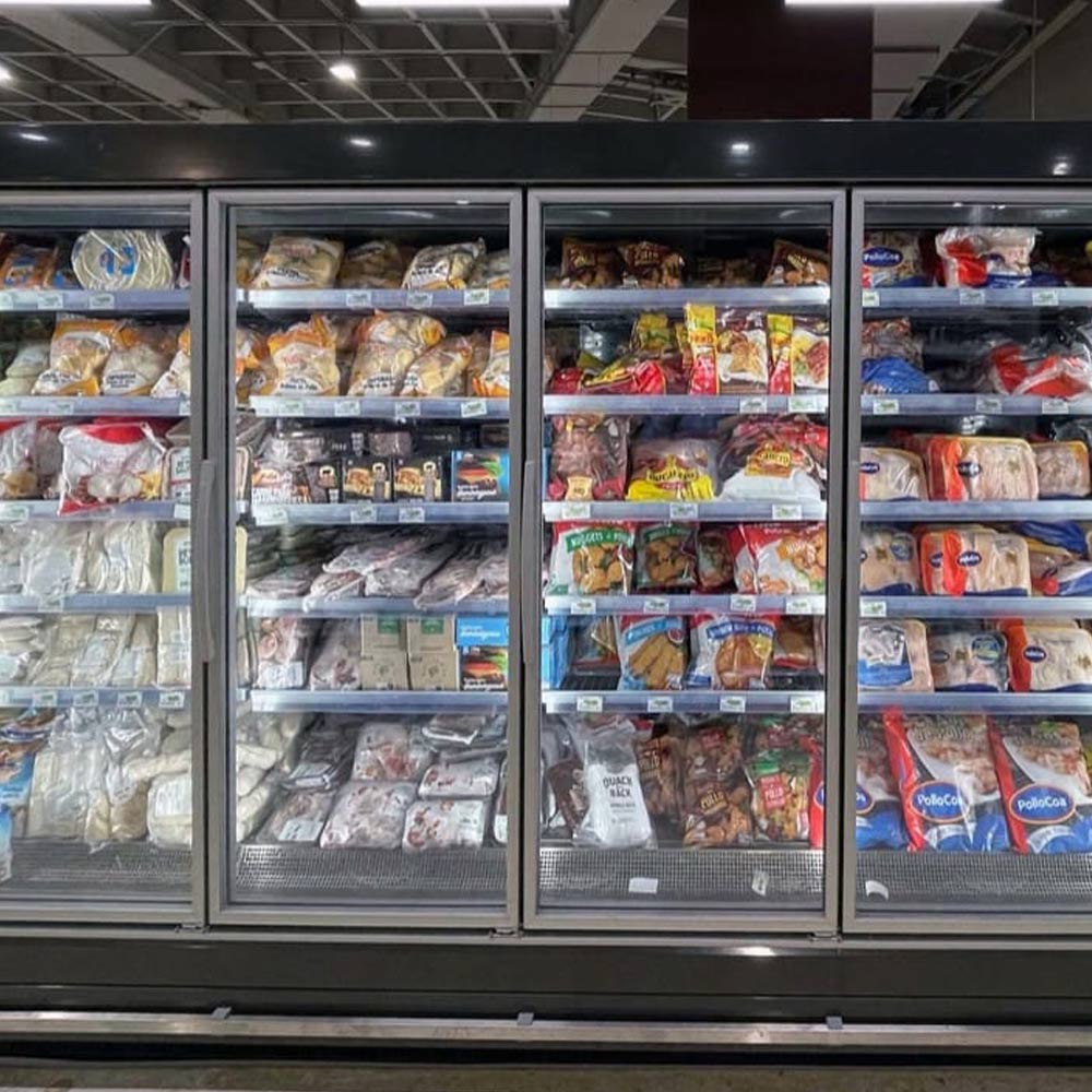 Glass Door Freezer