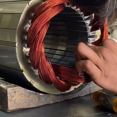 Screw Compressor Rewinding